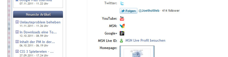 MSN Live Status Userfield