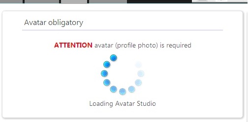 Avatar is Required Panel v1.0