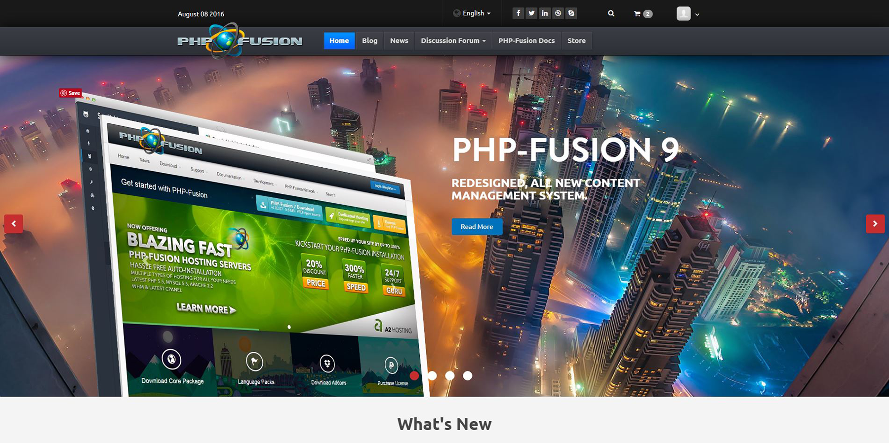 PHPFusion 9 RC 4 Available